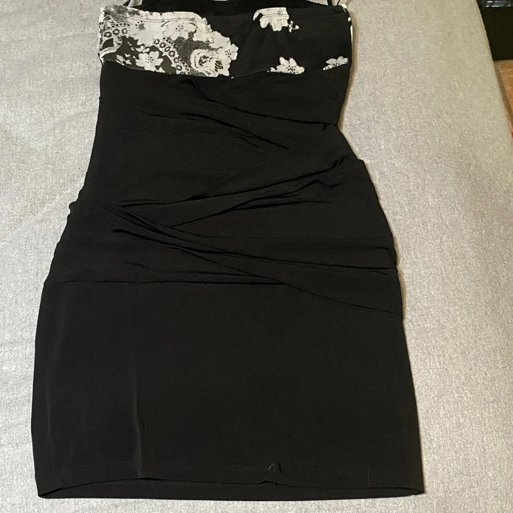 Sweet Storm Black and White Dress - Picture 7 of 7